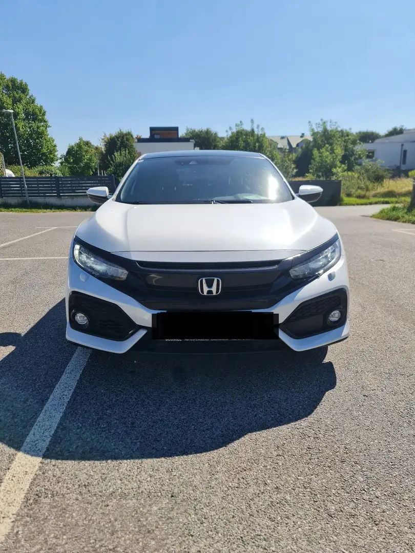Honda Civic 1,0 VTEC Turbo S CVT Aut. Weiß - 2