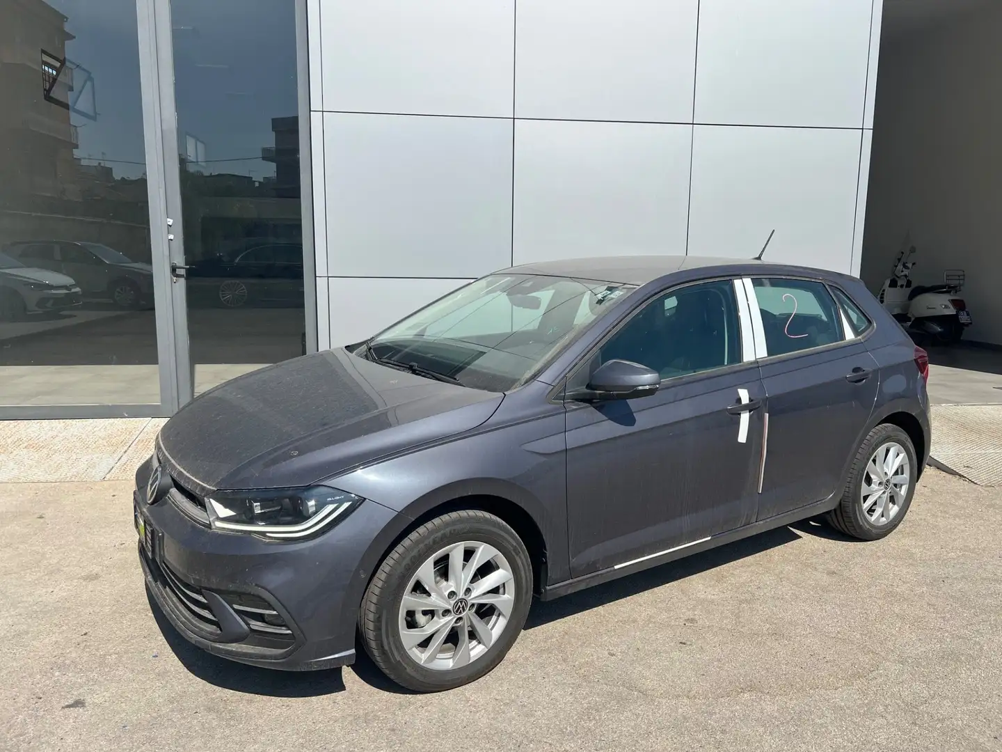 Volkswagen Polo Style TSI DSG possibilità noleggio no scoring Grigio - 1