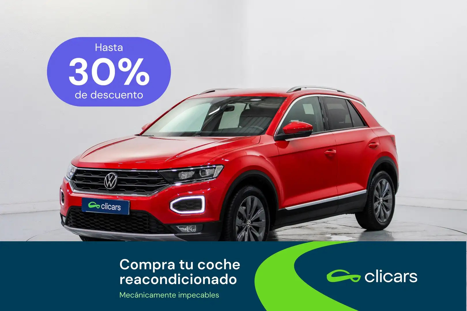 Volkswagen T-Roc 1.5 TSI Sport DSG7 Rojo - 1