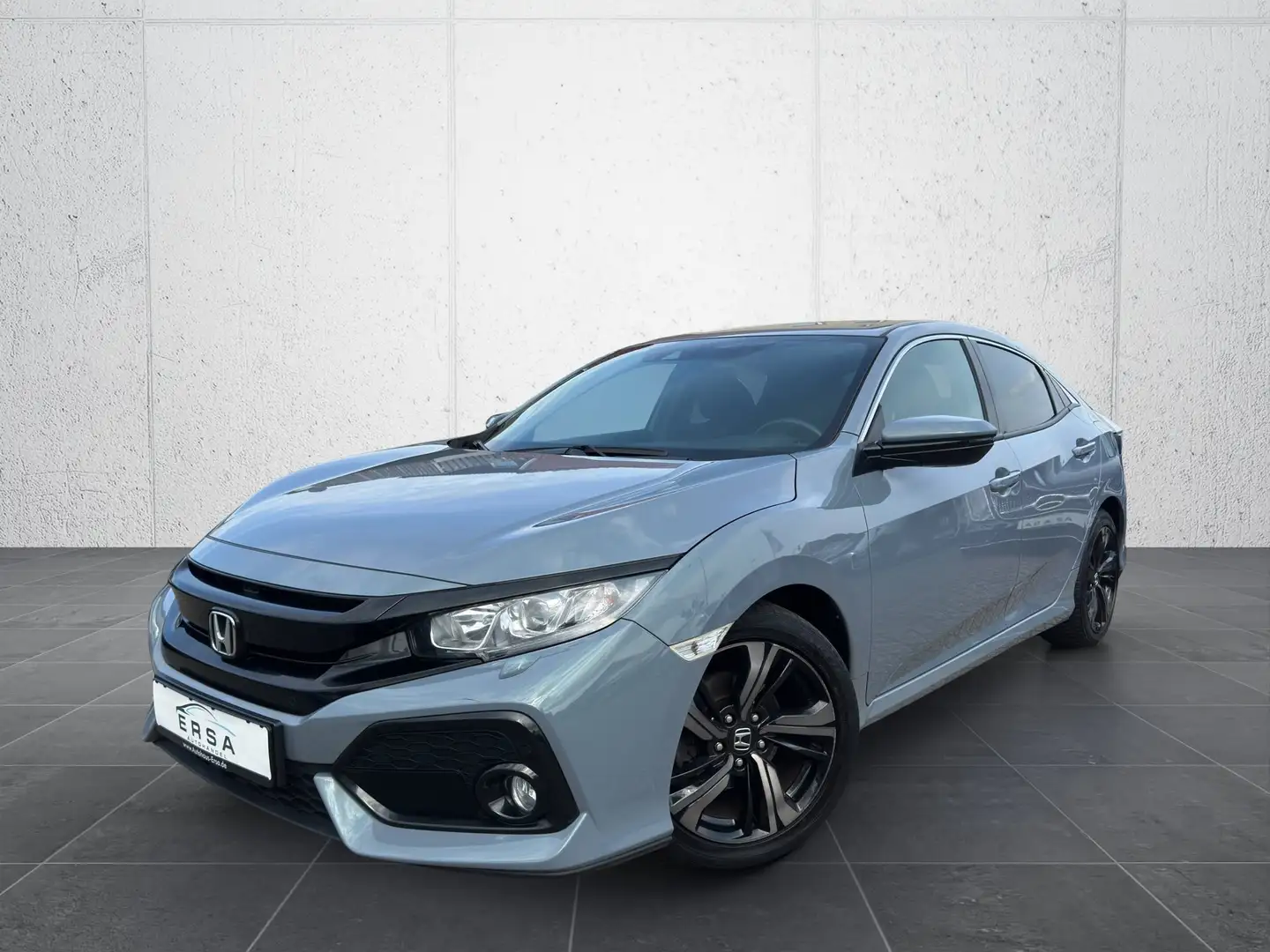 Honda Civic VTEC Elegance Aut.*Navi*RFK*Spurassist Grau - 1