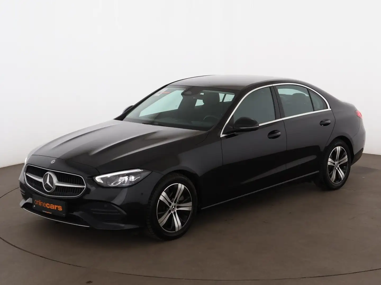 Mercedes-Benz C 200 d Avantgarde Aut LED NAVI SITZHZG R-CAM PDC Schwarz - 2