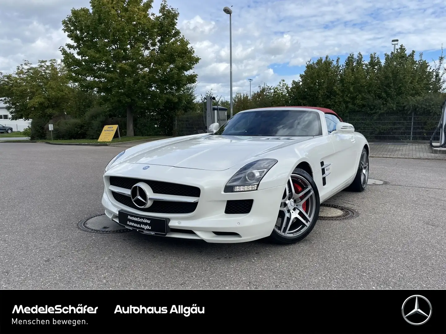 Mercedes-Benz SLS SLS AMG Roadster Memory Xenon Comand B&O Cabron Weiß - 1