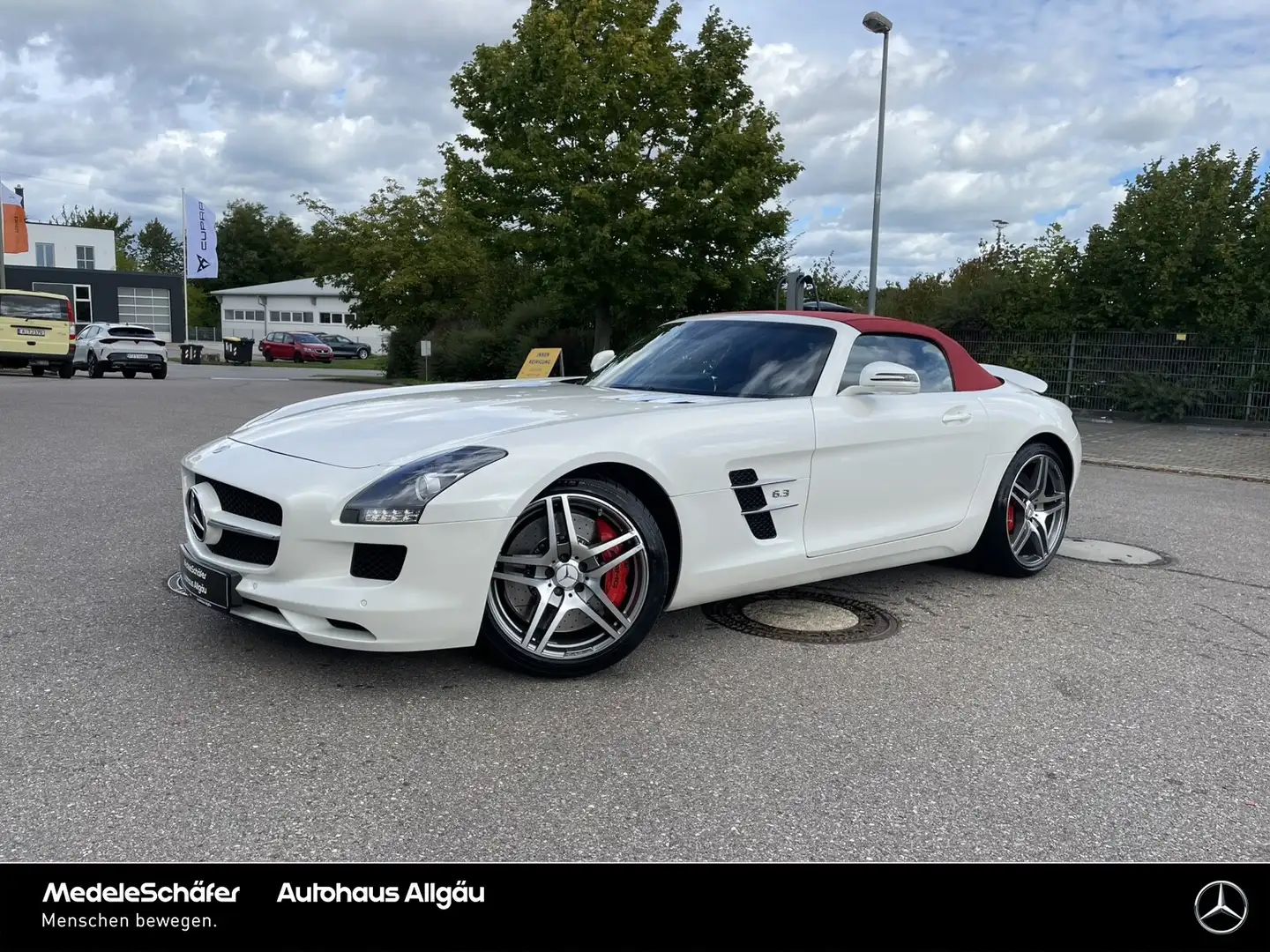 Mercedes-Benz SLS SLS AMG Roadster Memory Xenon Comand B&O Cabron Weiß - 2