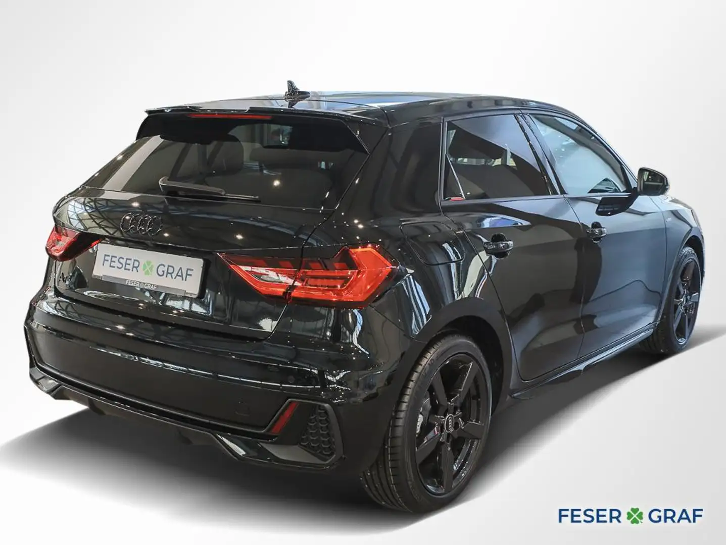 Audi A1 Sportback S line 30 TFSI S tronic Navi LED Schwarz - 2