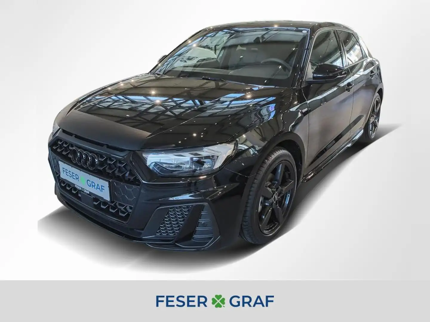 Audi A1 Sportback S line 30 TFSI S tronic Navi LED Schwarz - 1