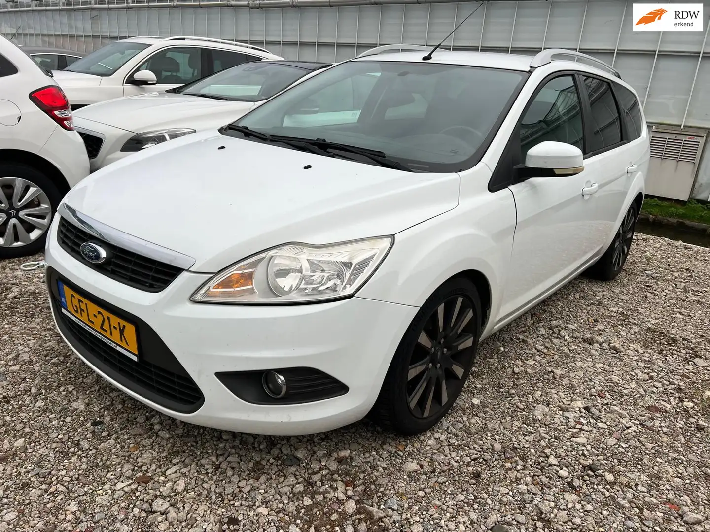 Ford Focus Wagon 2010 * 1.8 Ghia * 115.D KM 8 DYNAMO DEFECT * Wit - 1