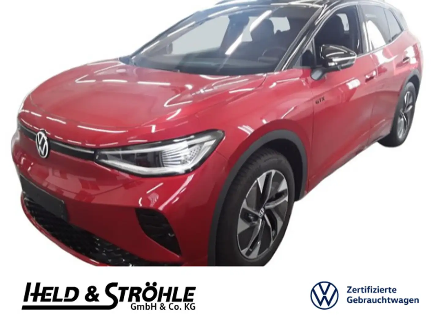 Volkswagen ID.4 GTX 4MOTION AHK+PANO+HuD+MATRIX+HARMAN Rot - 1