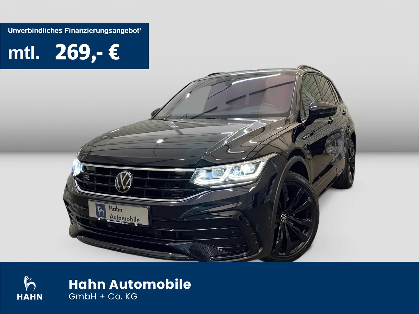 Volkswagen Tiguan 2.0 TSI DSG R-Line 4Motion AHK Kamera Schwarz - 1
