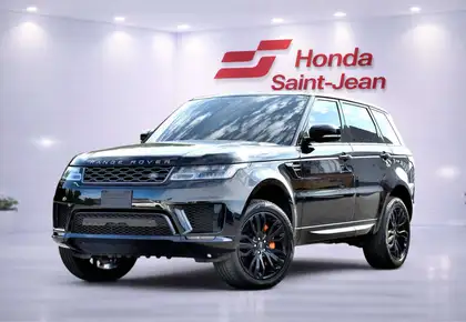 Black 2022 Land Rover Range Rover Sport Pickup Truck All-Wheel Drive 8-Speed Automatic