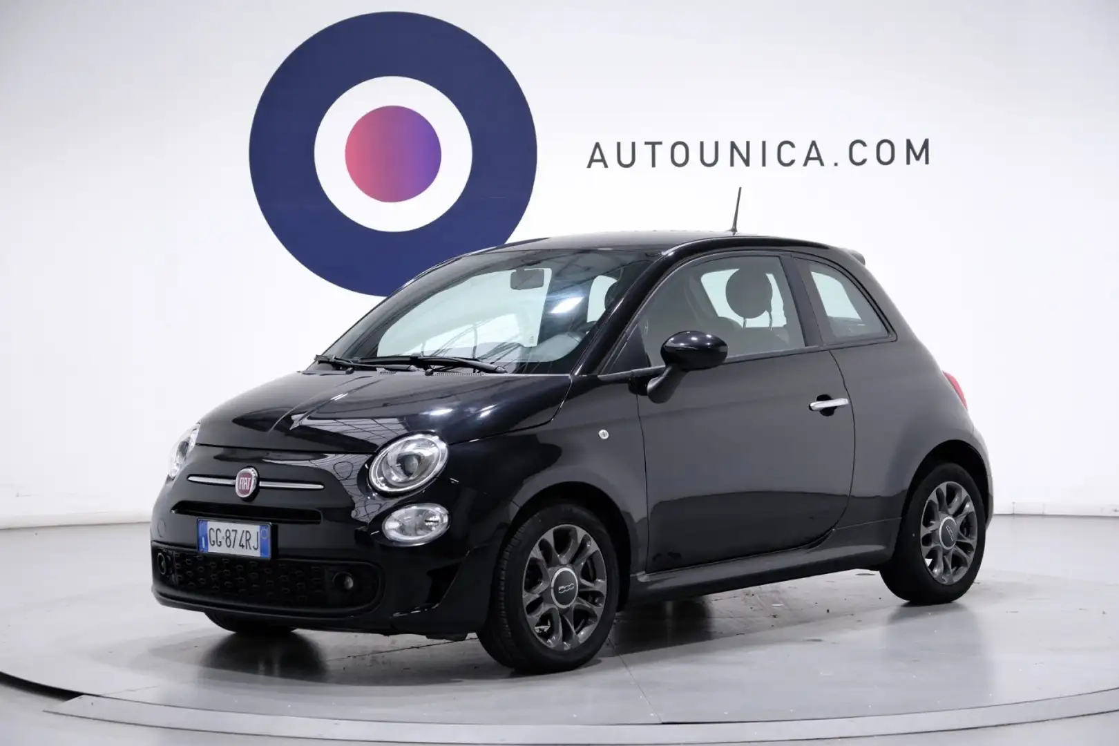 Fiat 500 1.0 HYBRID CONNECT SPORT Nero - 1