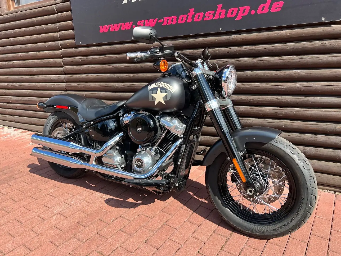 Harley-Davidson Softail Slim Military, S-Design, Top* Szürke - 2