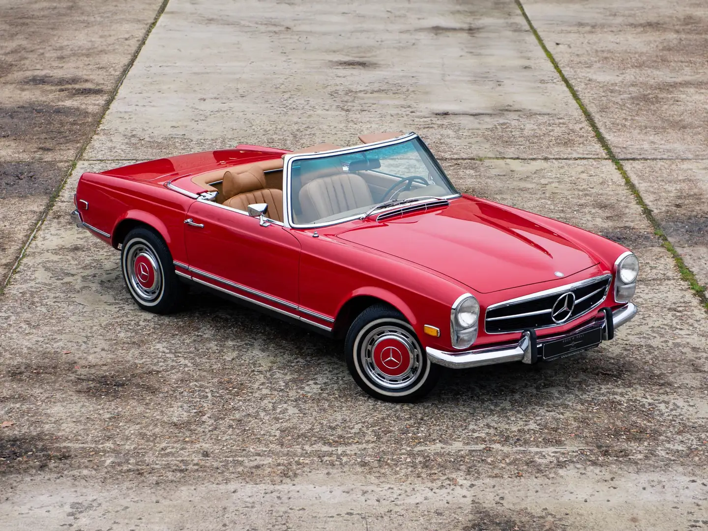 Mercedes-Benz SL 280 Pagoda | AUTOMATIC | DETAILED HISTORY Rood - 1