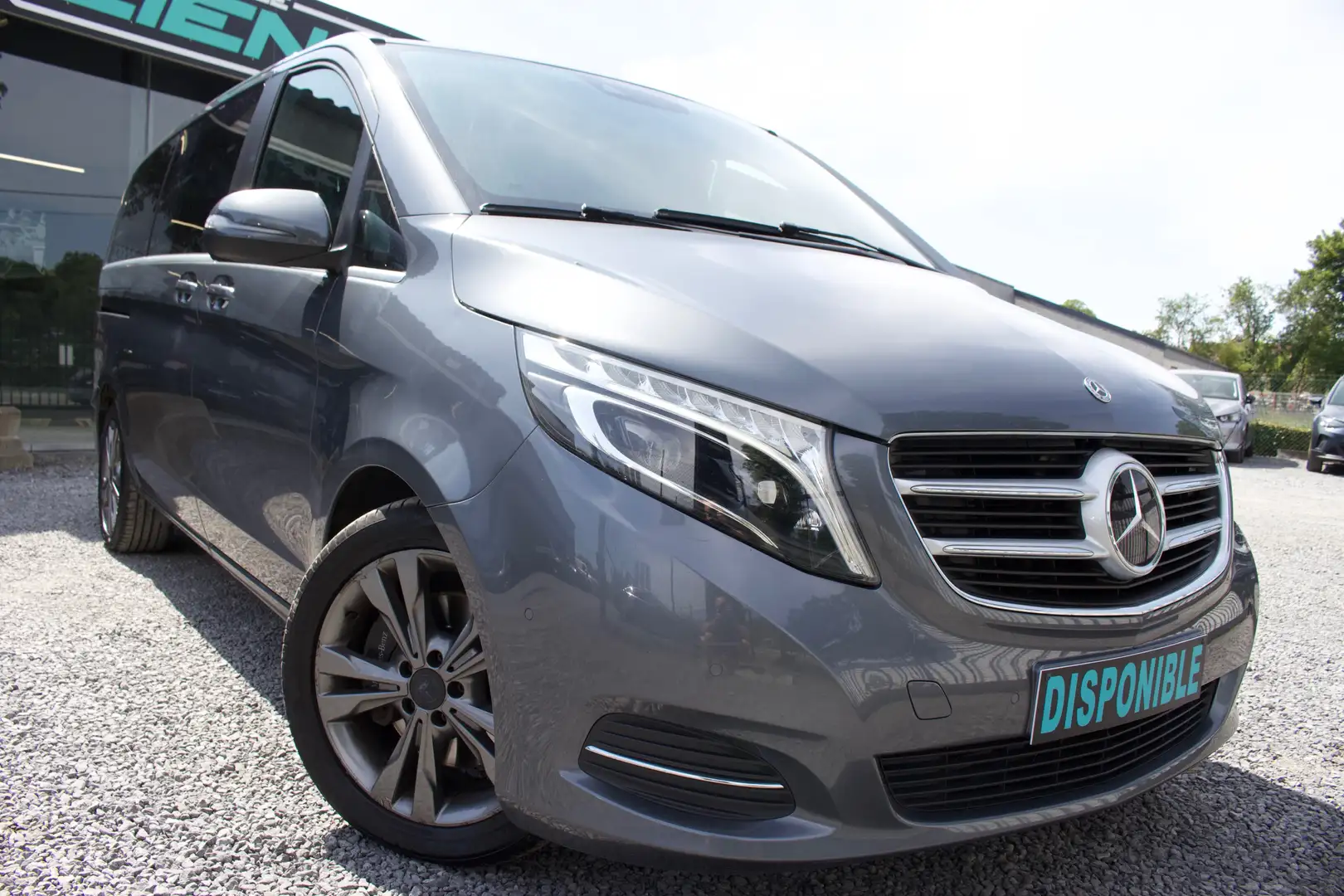 Mercedes-Benz V 250 d LWB Avantgarde *UTILITAIRE*GPS*CRUISE*CUIR* Grijs - 2