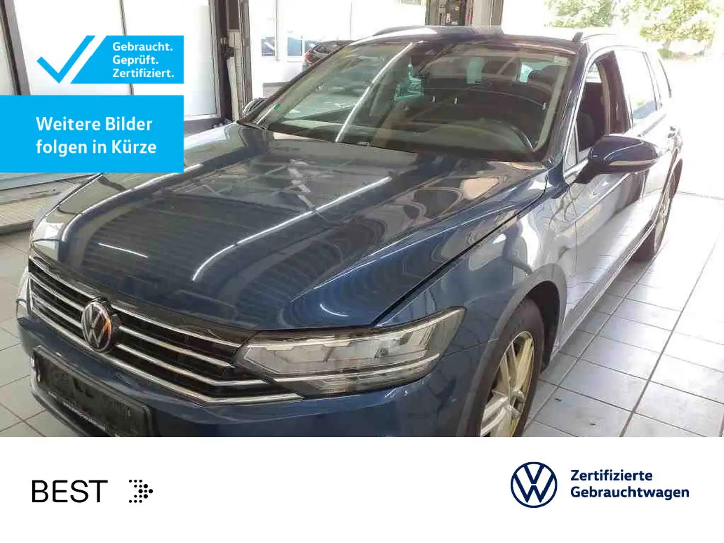 Volkswagen Passat Variant 2.0 TDI DSG BUSINESS*LED*AHK*KAME Blau - 1