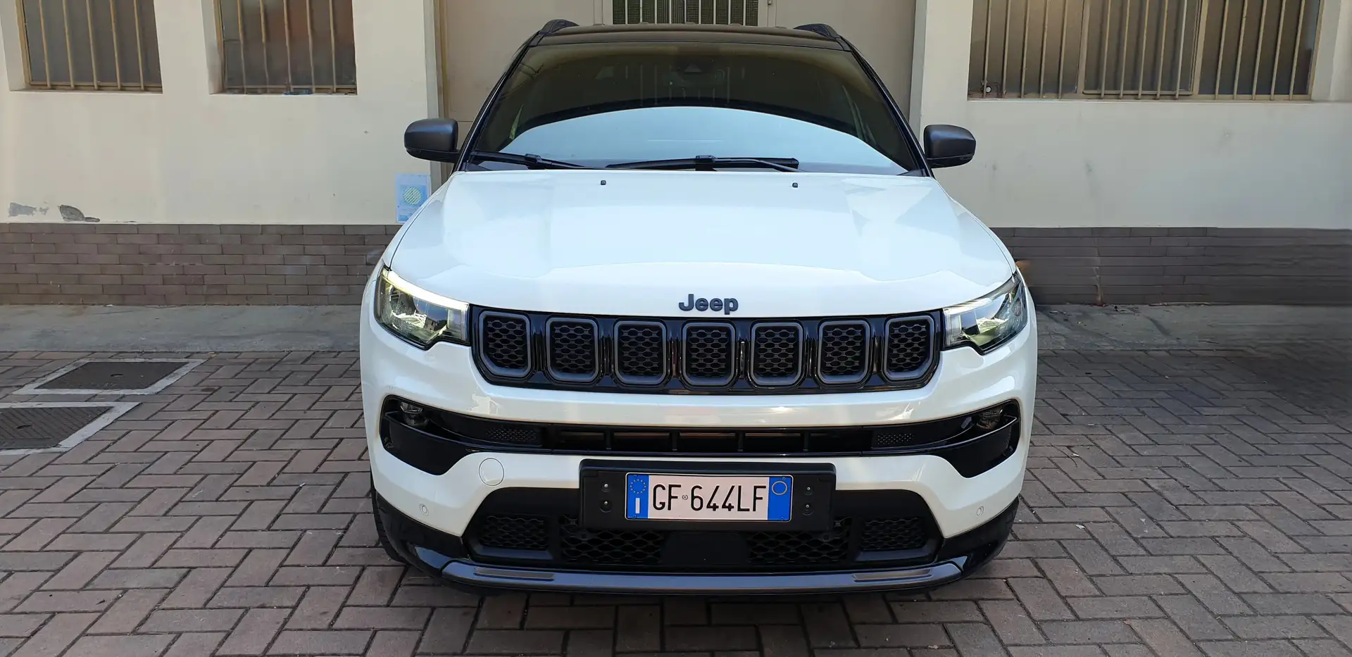 Jeep Compass 1.3 turbo t4 phev 80 Anniversario 4xe auto Blanc - 2