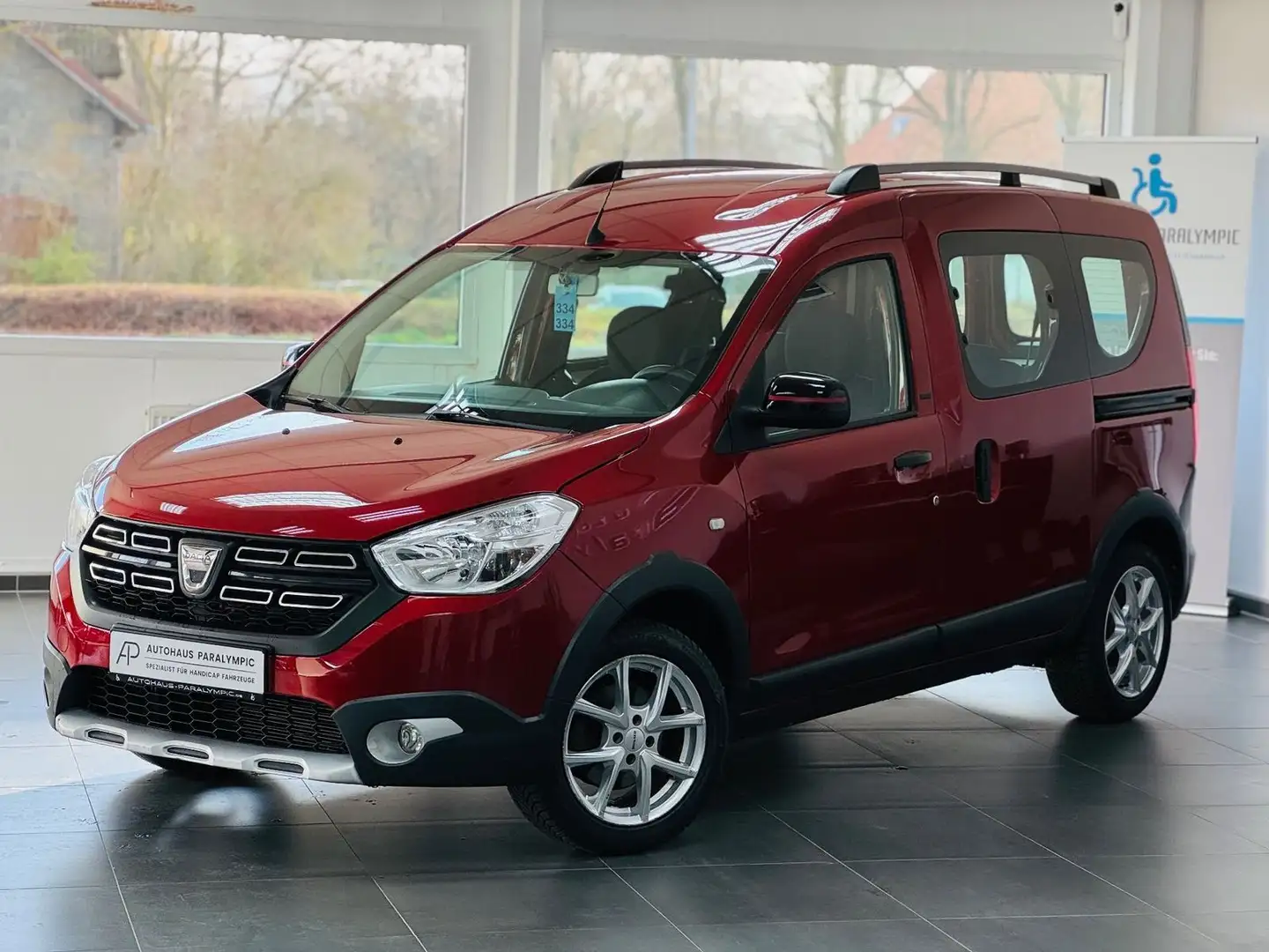 Dacia Dokker Stepway TCe 130 Rollstuhlgerecht-Rampe Rot - 2