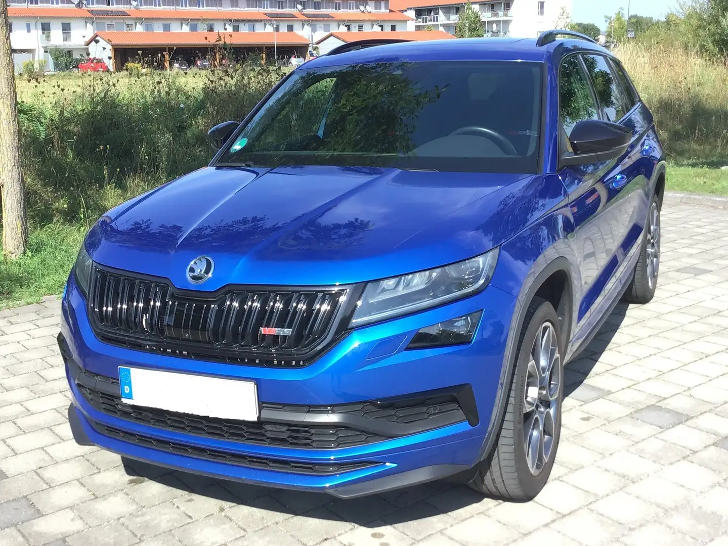 Skoda Kodiaq RS 2.0 Bi-TDI 4x4 DSG-VOLLAUSSTATTUNG-EXTRAS Blue - 2