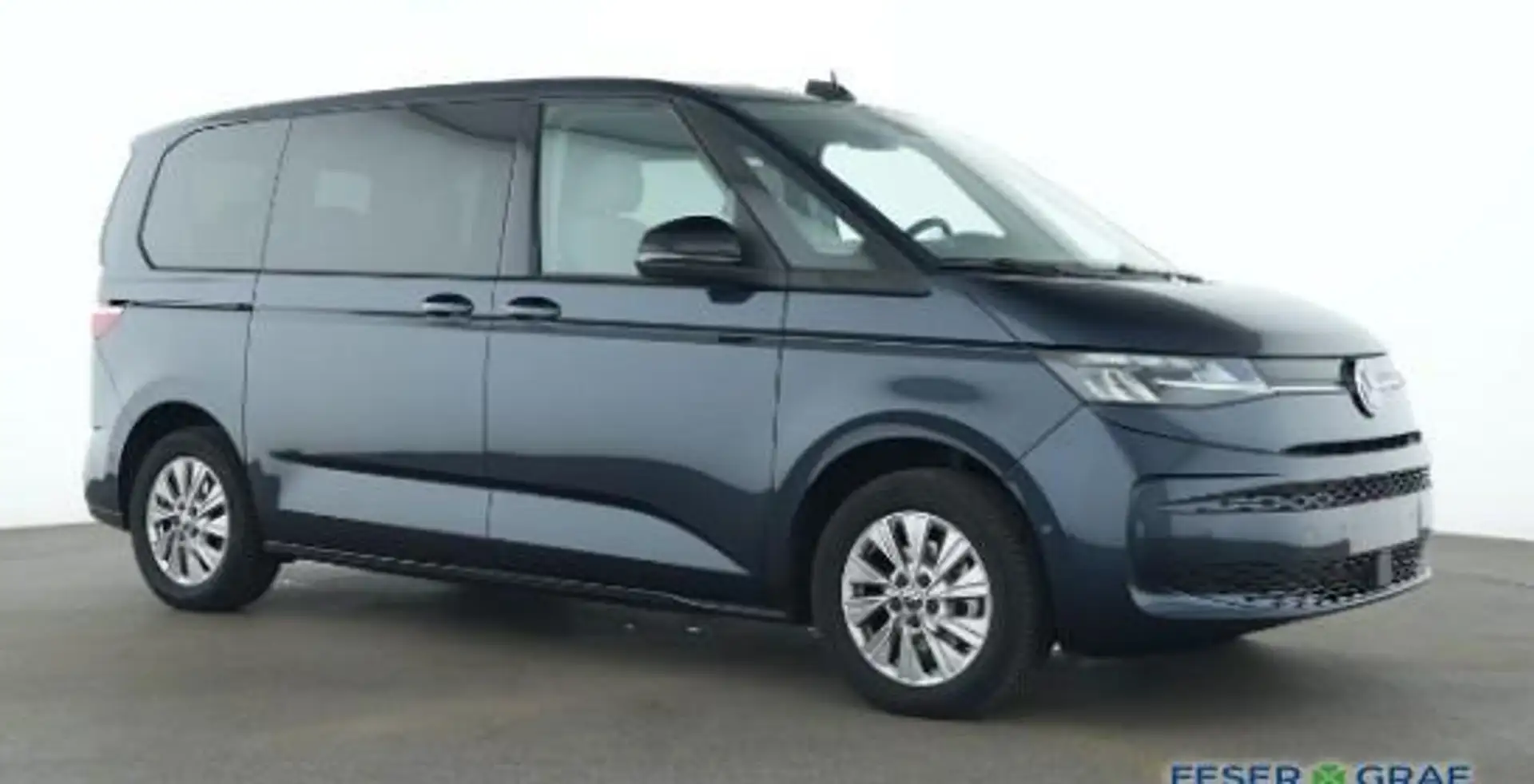 Volkswagen T7 Multivan 2.0 TDI Life 7Si. AHK Nav RüKa Sitzh. Blau - 2