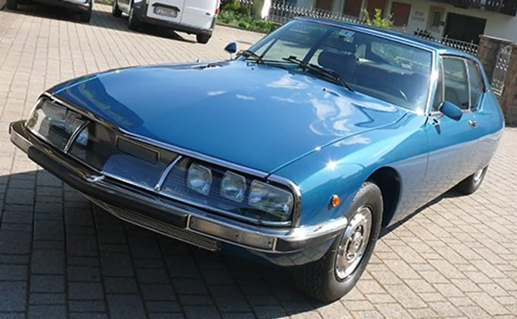 Citroen SM Top Zustand Blauw - 1