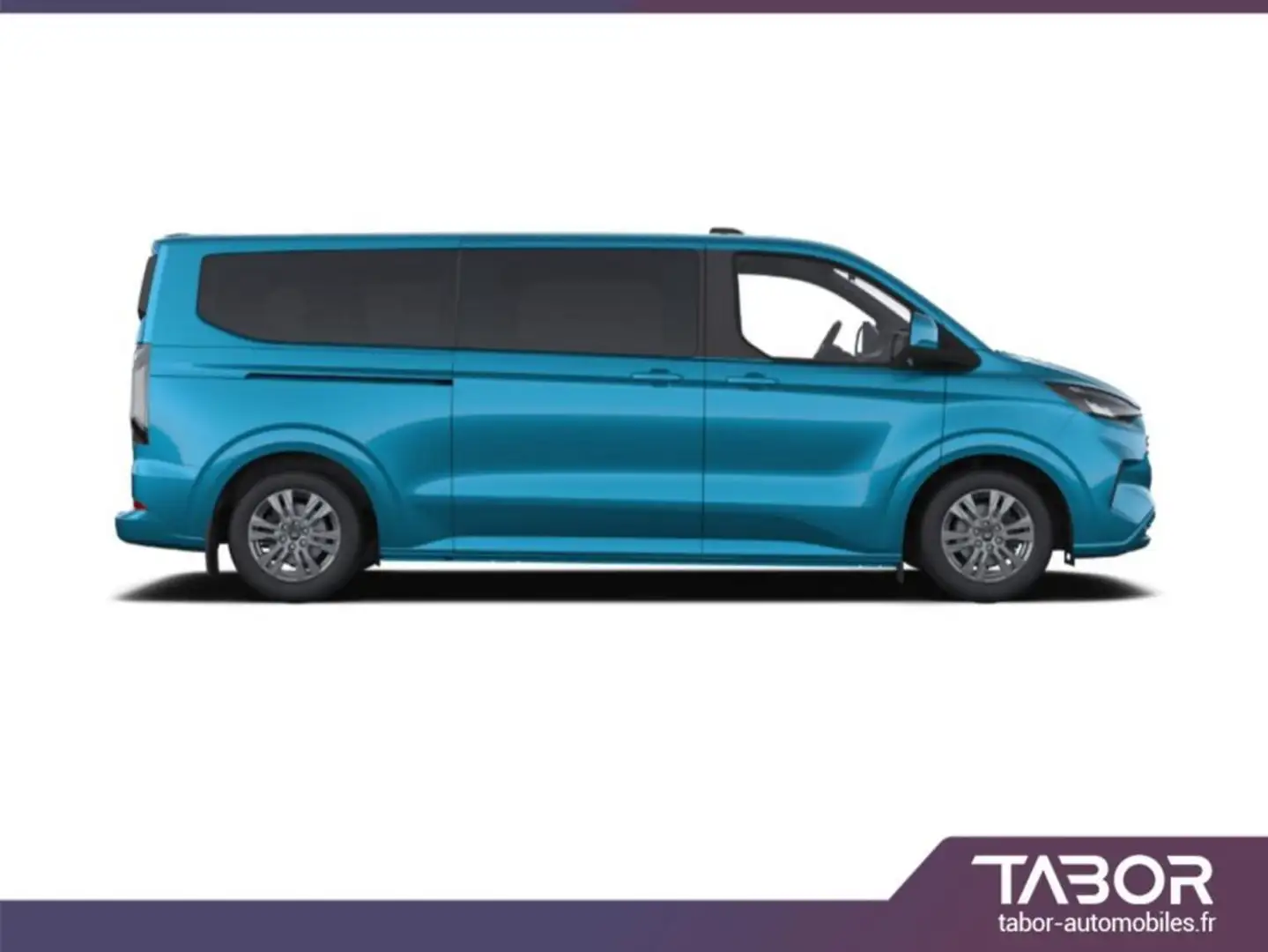 Ford Tourneo Custom Custom 2.0 TDCi 170 Aut Tit 320 L2 Bleu - 2