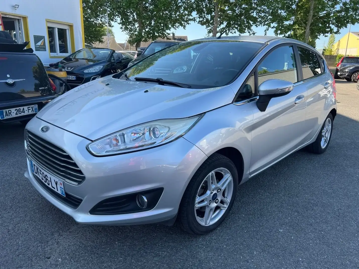 Ford Fiesta 1.6 TDCI 95CH FAP TITANIUM 5P Gris - 2