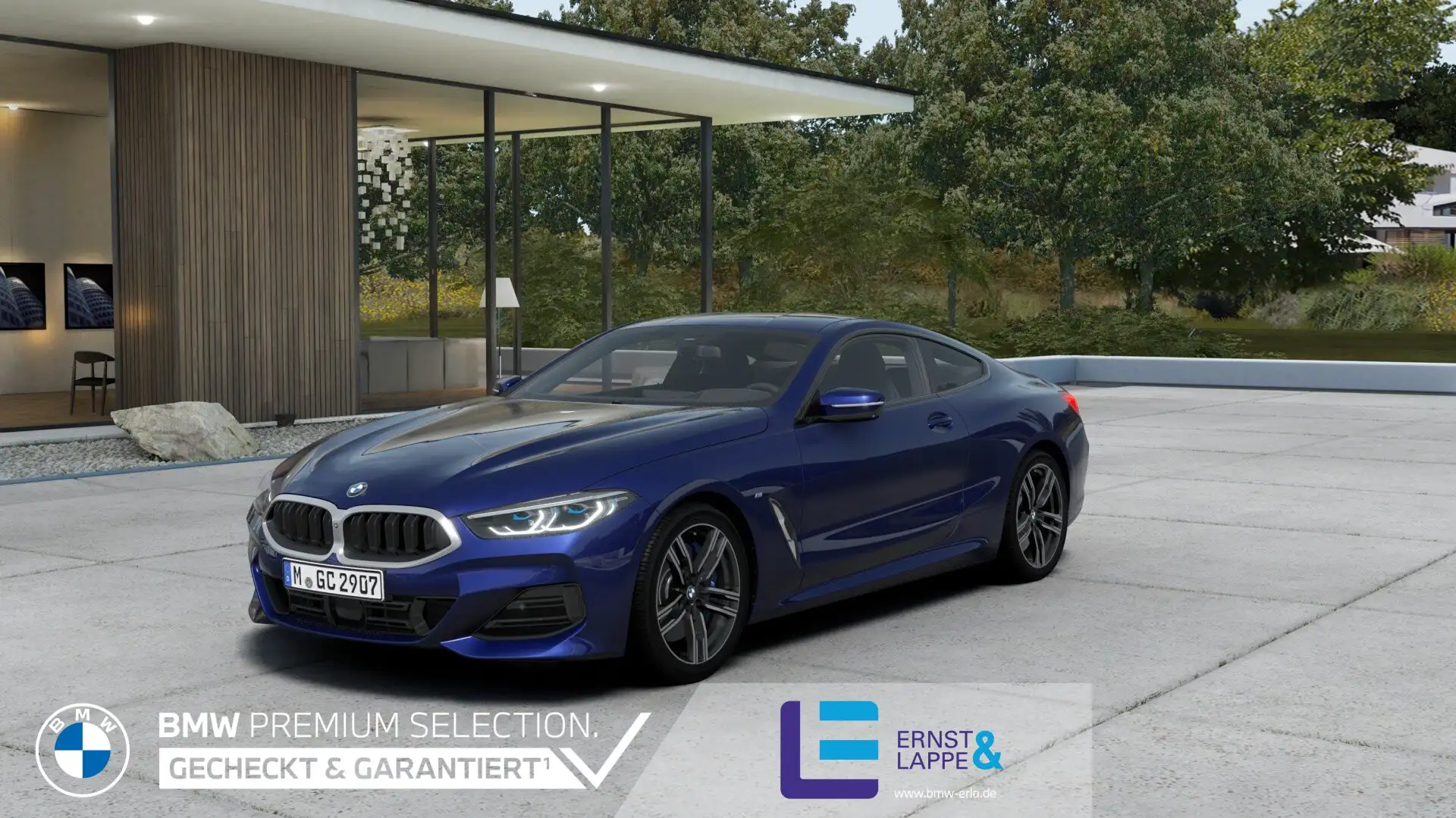 BMW 840 i xDrive Coupé || DrivingAssProf. 360° Laser Blau - 1