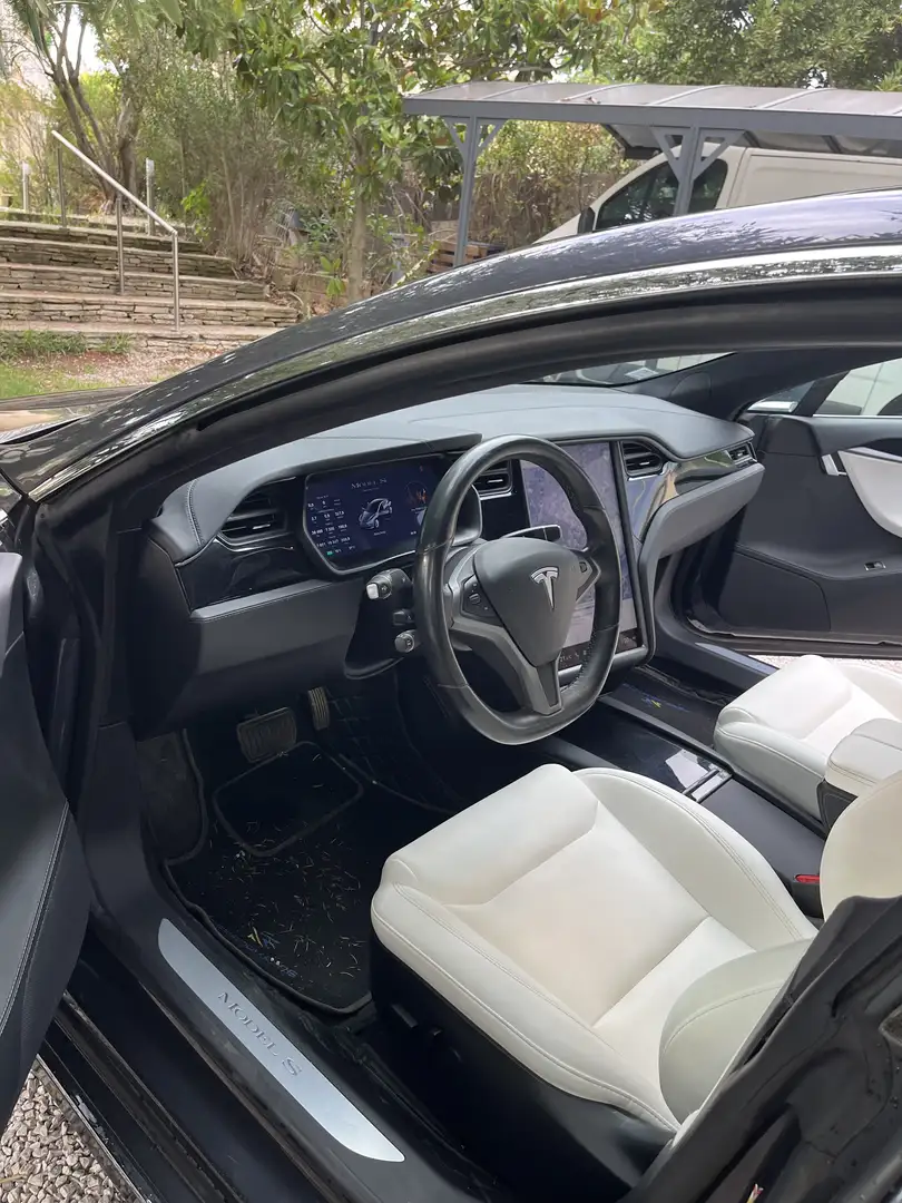 Tesla Model S MODEL S 100 kWh Dual Motor Long Range AWD Plus Srebrny - 1