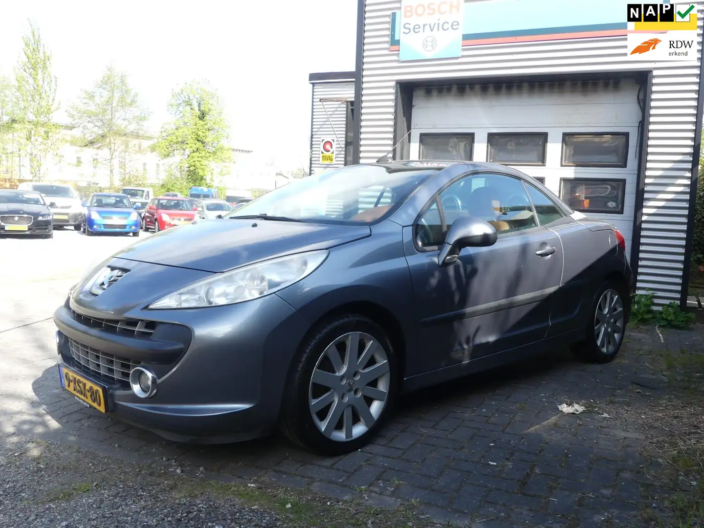 Peugeot 207 CC 1.6-16V T Sport Climate Control Leder Handelspr Gris - 1