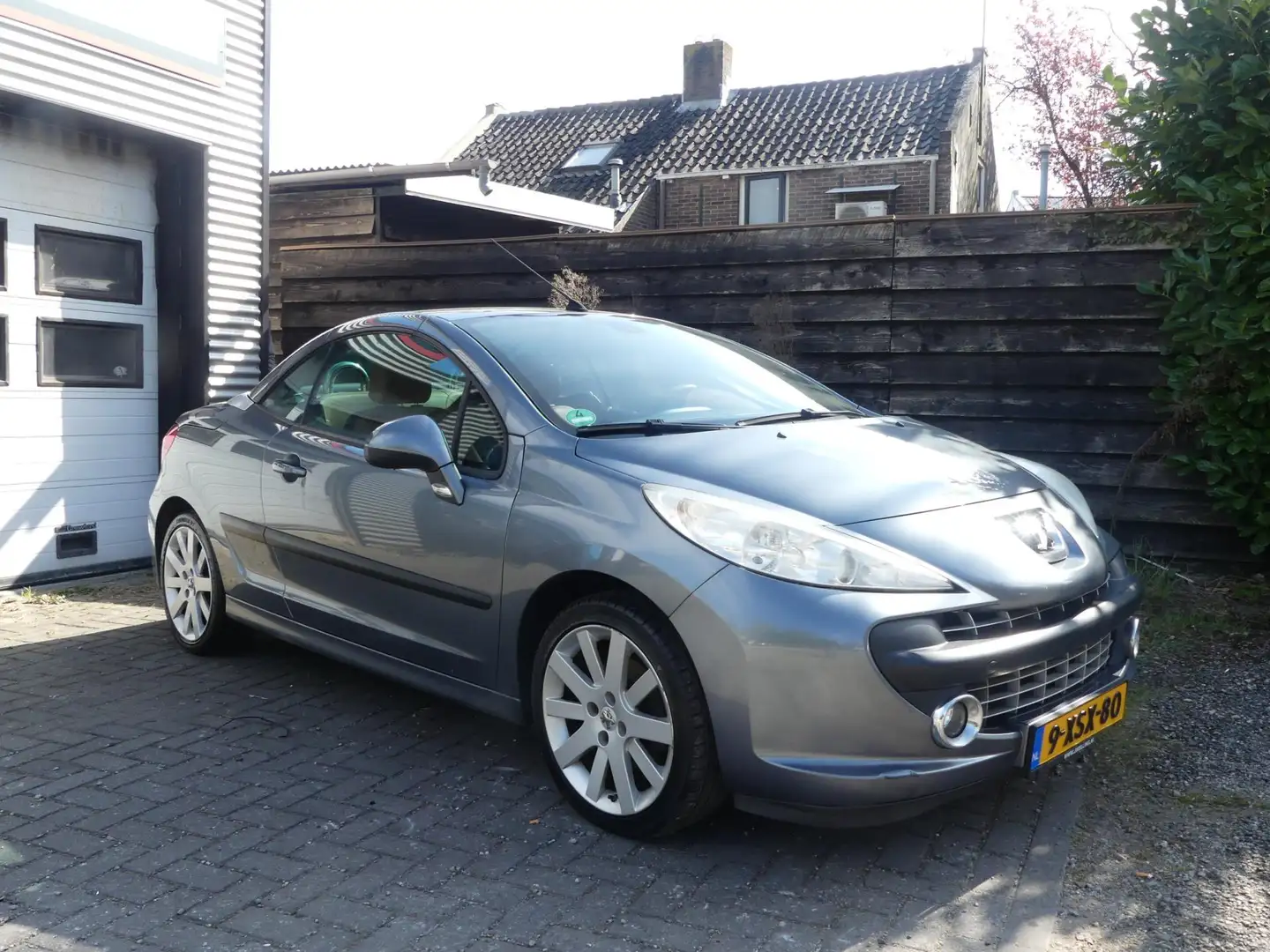 Peugeot 207 CC 1.6-16V T Sport Climate Control Leder Handelspr Gris - 2