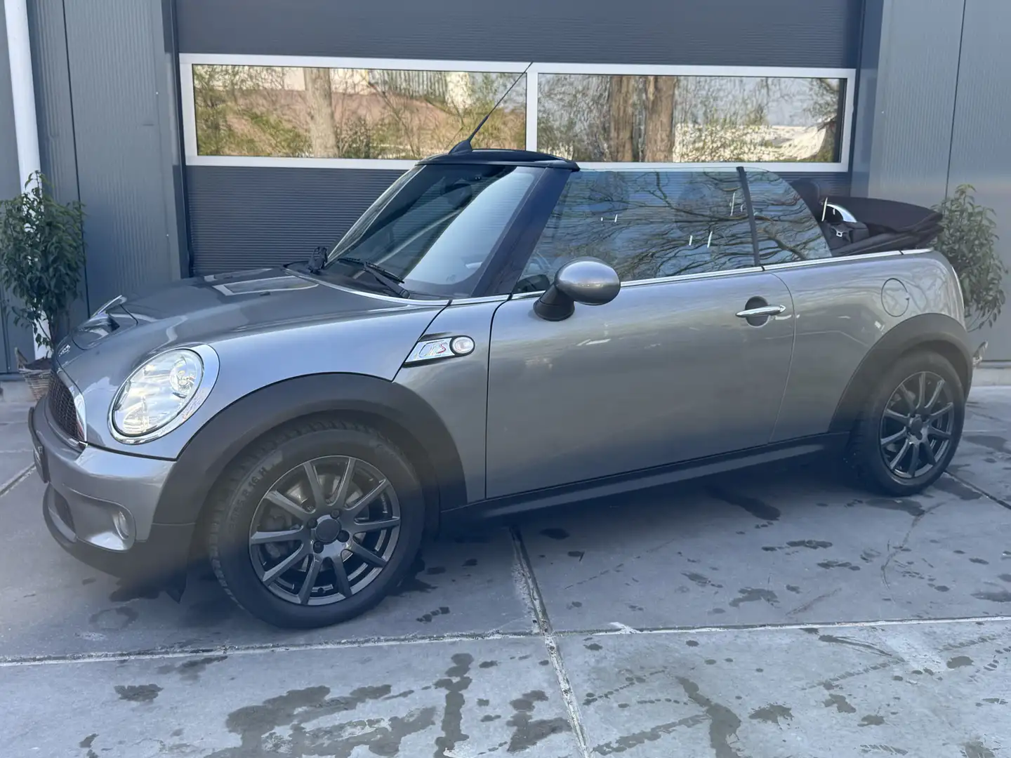 MINI Cooper S Cabrio Mini 1.6 184pk Chili Climate | Leer | Stoelverwarm Gri - 2