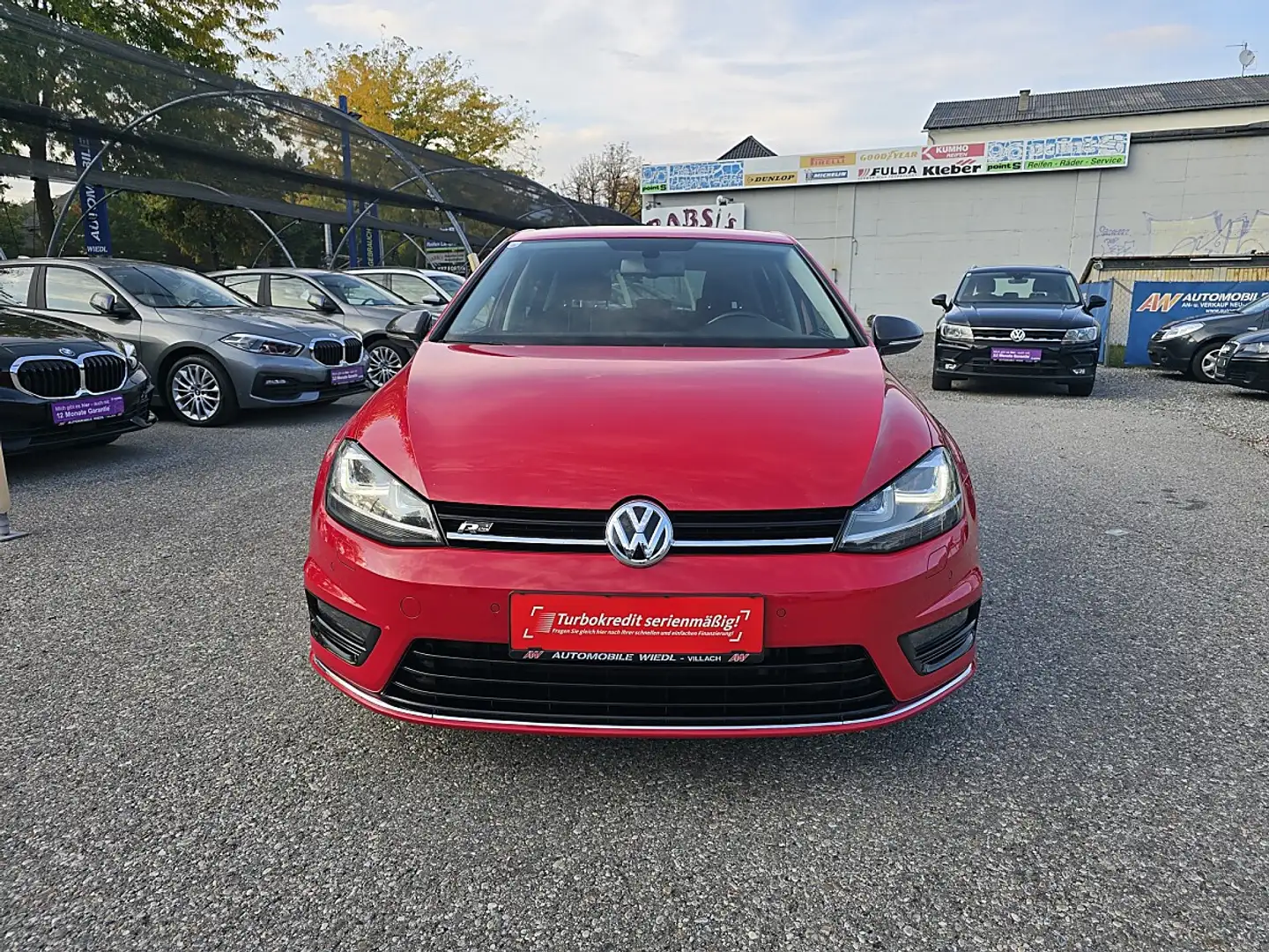 Volkswagen Golf Lounge 1,6 BMT TDI DPF 4Motion*NAVI*SHZ* Rot - 2