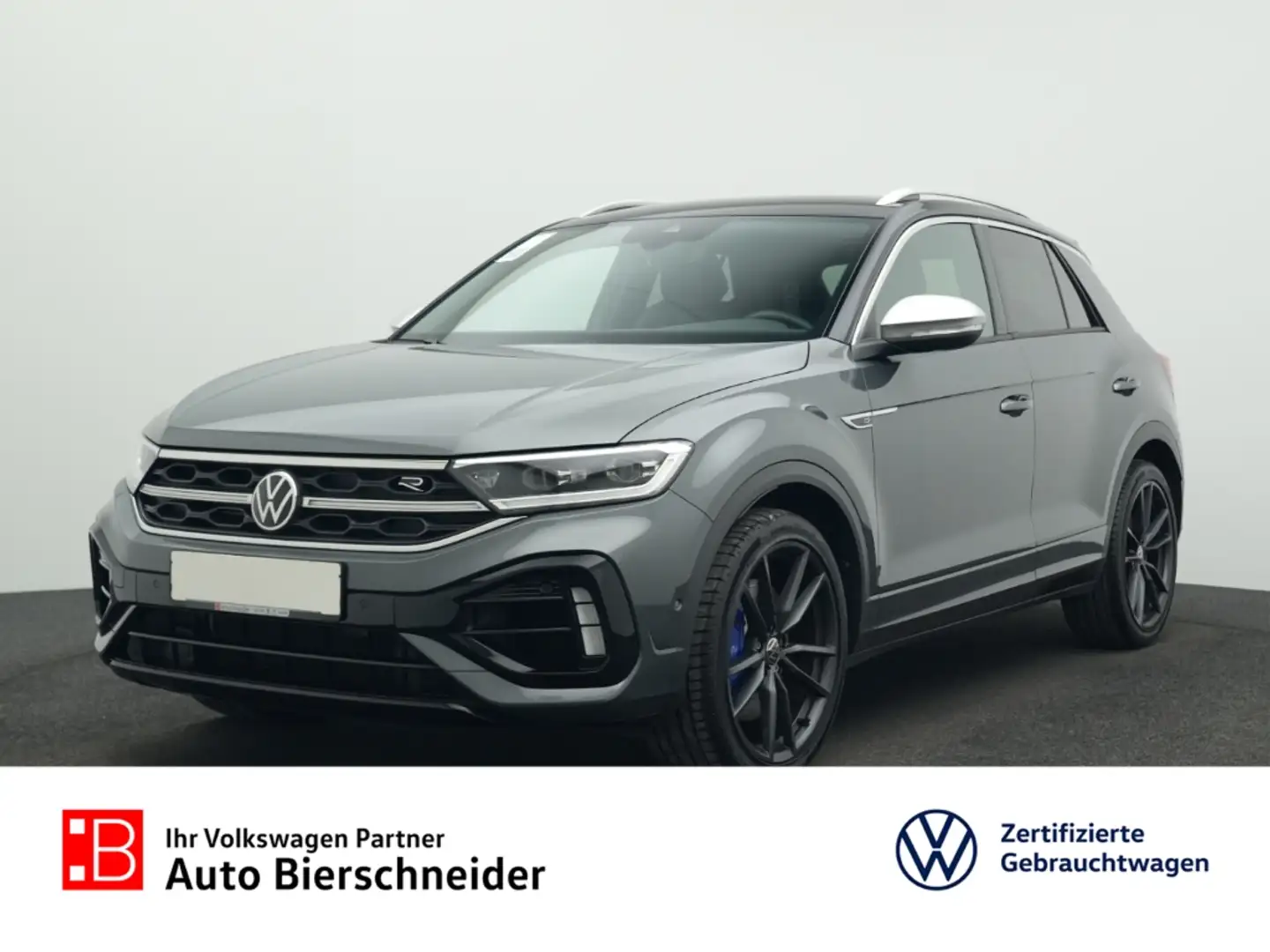 Volkswagen T-Roc 2.0 TSI DSG 4Mo. R 5.-J.-GAR AKRA KAMERA 19 Grau - 1
