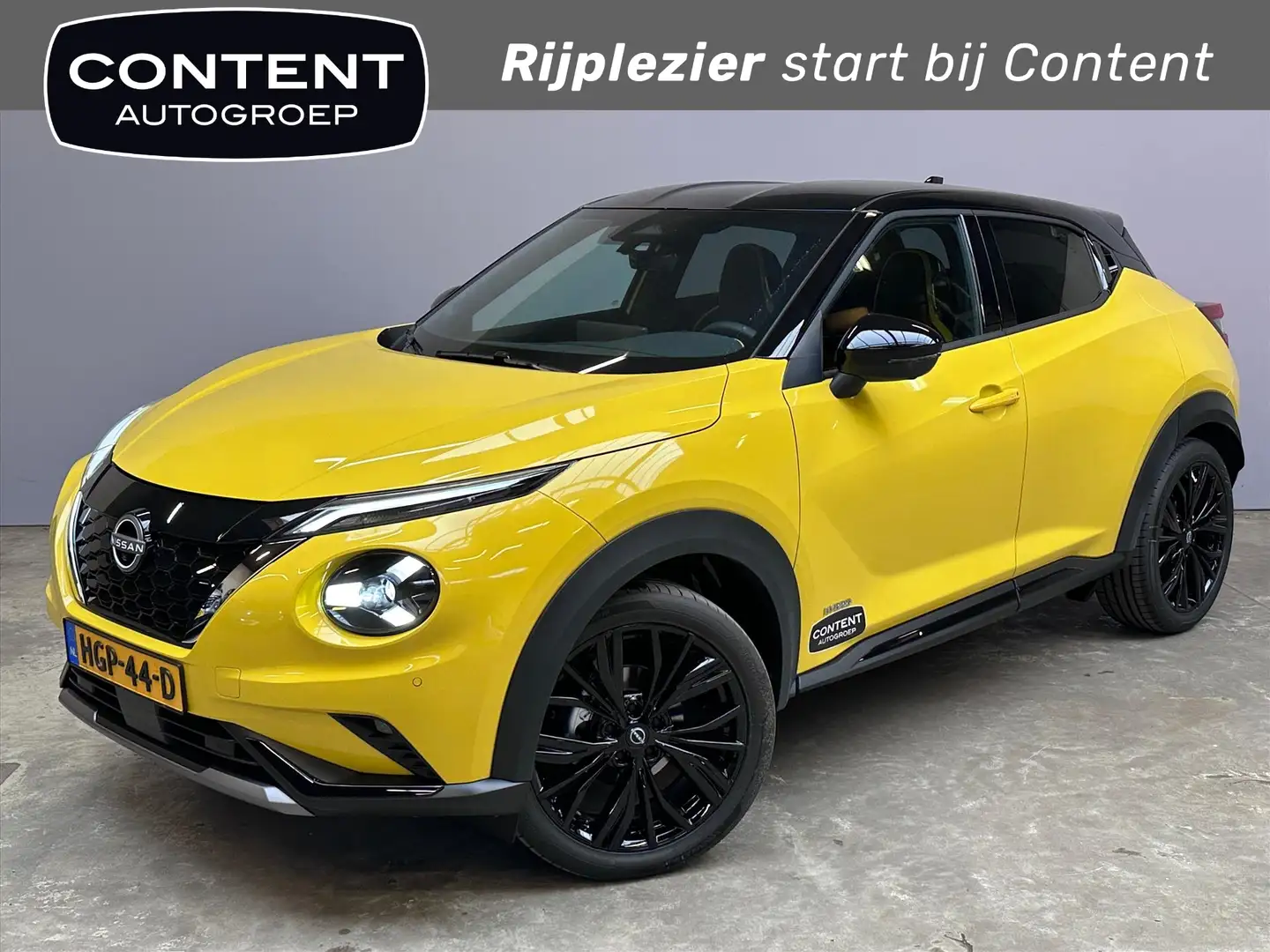 Nissan Juke Hybrid 143pk N-Sport Geel - 1