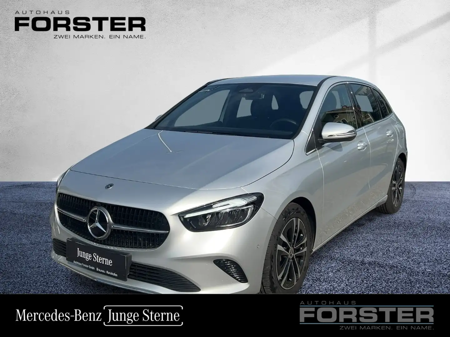 Mercedes-Benz B 180 Progressive MBUX Navi AUT RKam PTS Shz LED Silber - 1