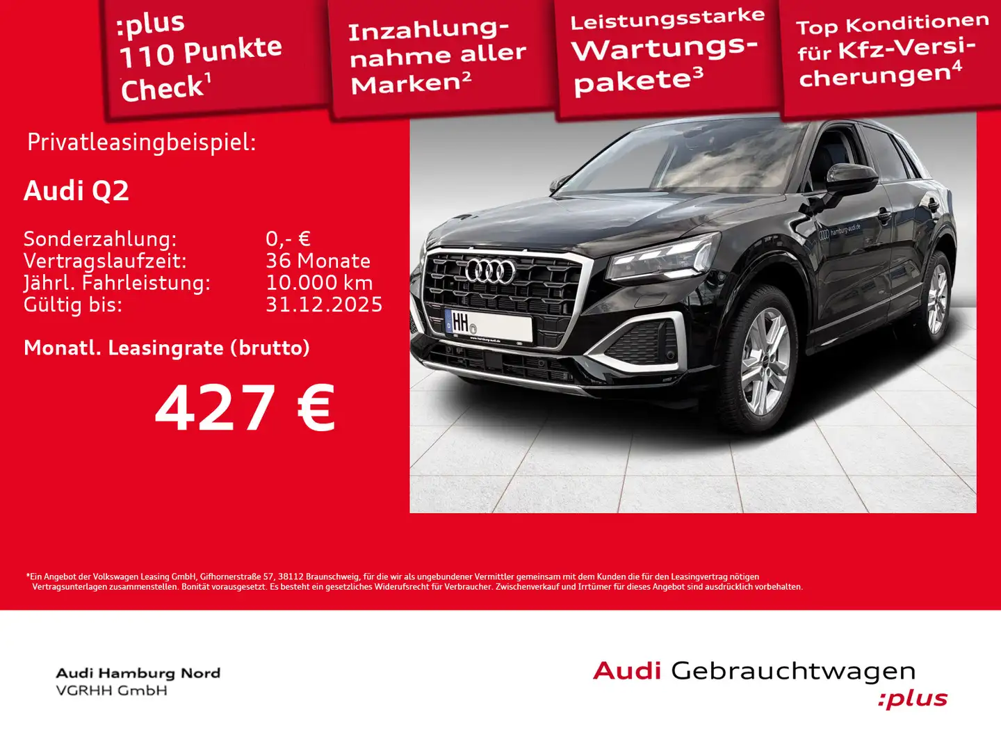 Audi Q2 35 TFSI S tronic Matrix Sound CarPlay Kamera Zwart - 1