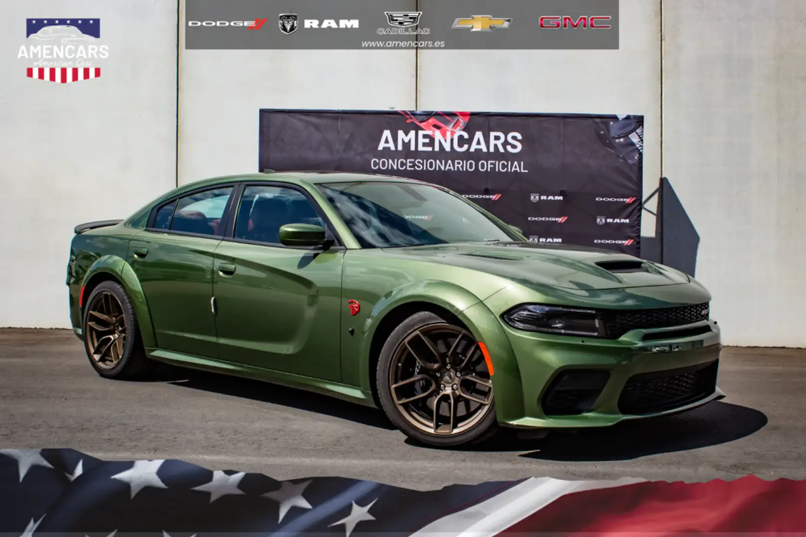 Dodge Charger SRT Hellcat Redeye JB WB 6.2 HEMI V8 Supercharged Verde - 2