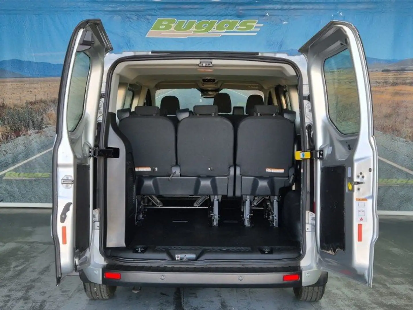 Ford Transit Custom FT 340 L2 Kombi Trail EcoBlue 130 Gris - 2