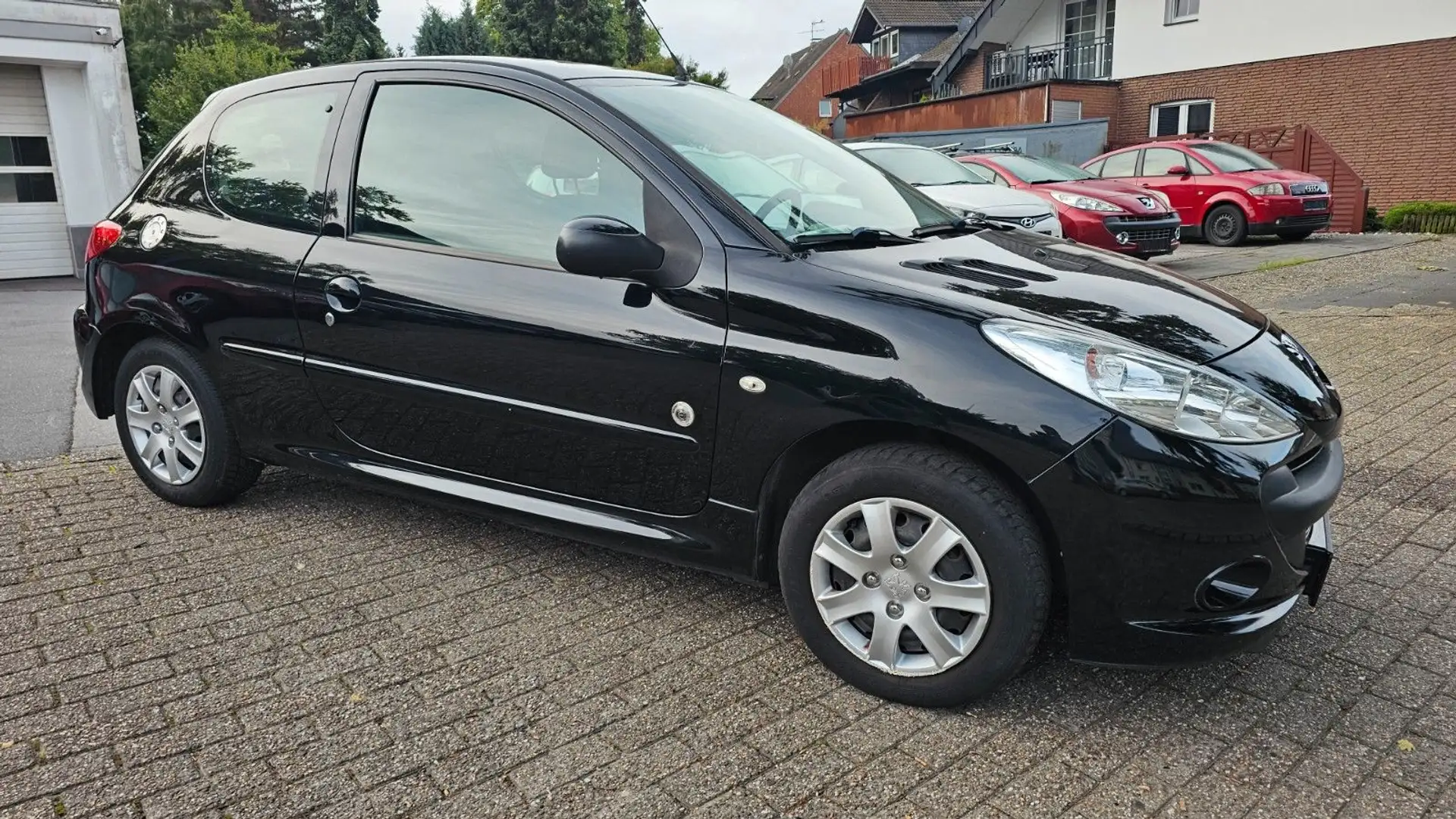 Peugeot 206 + Generation, Klima, EFH, ZV, Servo Schwarz - 2