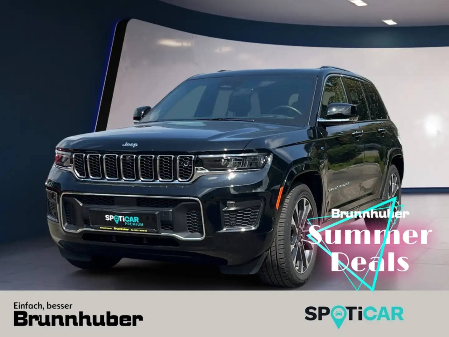 Jeep Cherokee Overland Plug-In-Hybrid 4Xe 2.0 Hybrid EU6d 4xe Ov Schwarz - 1