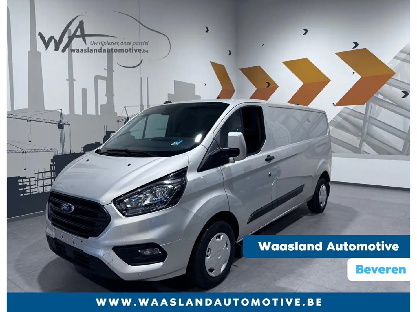 Ford Transit Custom L2H1 300L - 2.0 TDCI 130pk - € 18 Argent - 1