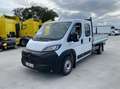 Peugeot Boxer DUBBELE CABINE - OPEN LAADBAK Wit - thumbnail 1