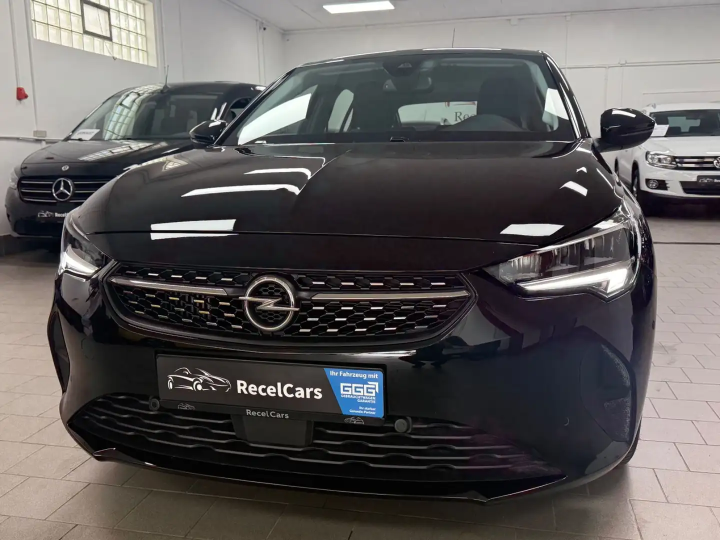 Opel Corsa F Elegance 1.2 Turbo*DAB*TOTWINKEL*SHZ*PDC Noir - 1