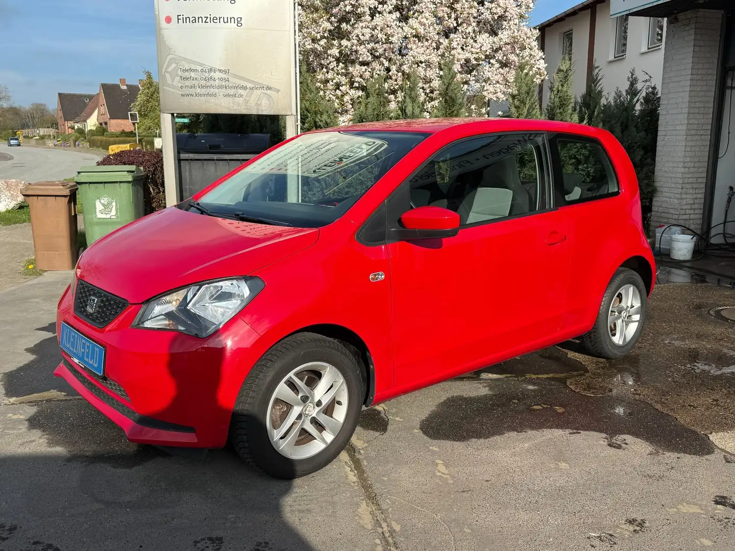 SEAT Mii 1.0 "Style" Klima-RD/CD-14"LM-City Notbremsfunk... Rot - 1