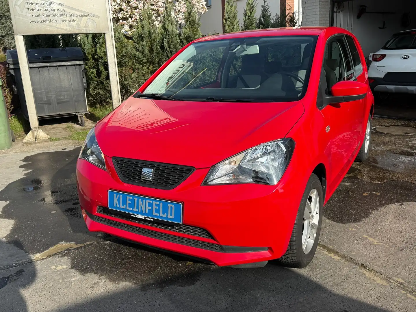 SEAT Mii 1.0 "Style" Klima-RD/CD-14"LM-City Notbremsfunk... Roşu - 2