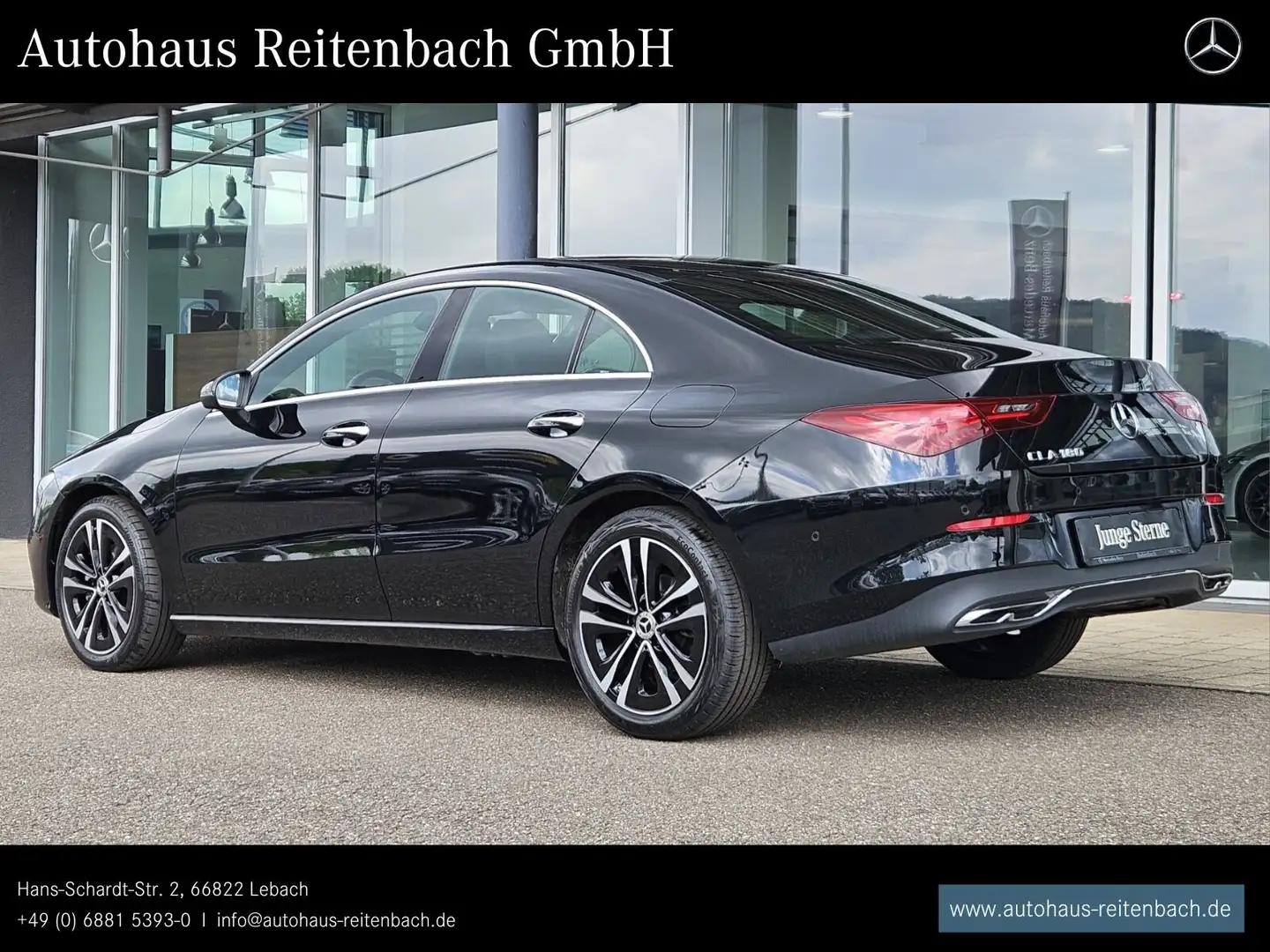 Mercedes-Benz CLA 180 CLA180 COUPE PROGRESSIV+LED KAMER+LENKRAD&SITZHZ Černá - 2