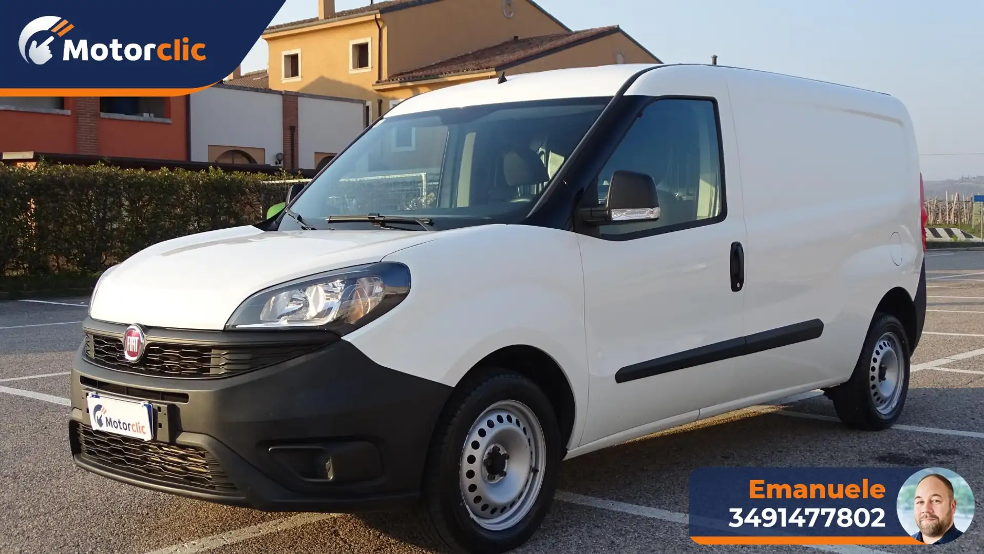 Fiat Doblo Doblò 1.4 Natural Power PL-TN Cargo Maxi Business Bianco - 2