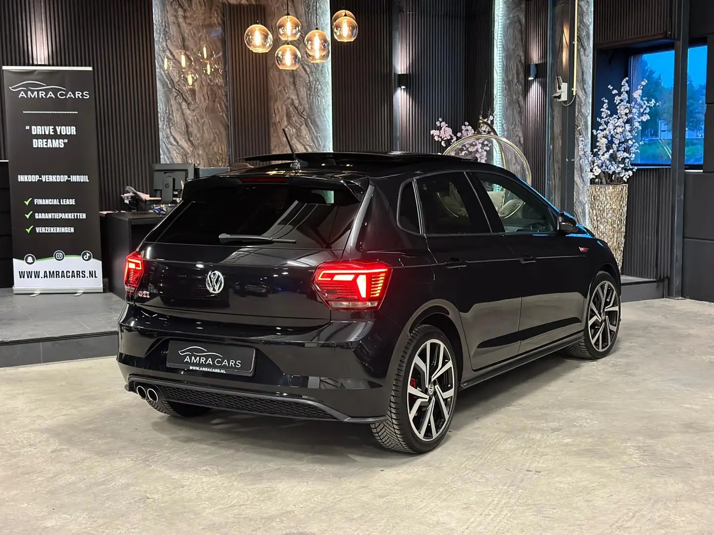 Volkswagen Polo GTI 2.0 TSI GTI|PANO|KEYLESS|BOMVOL! Noir - 2