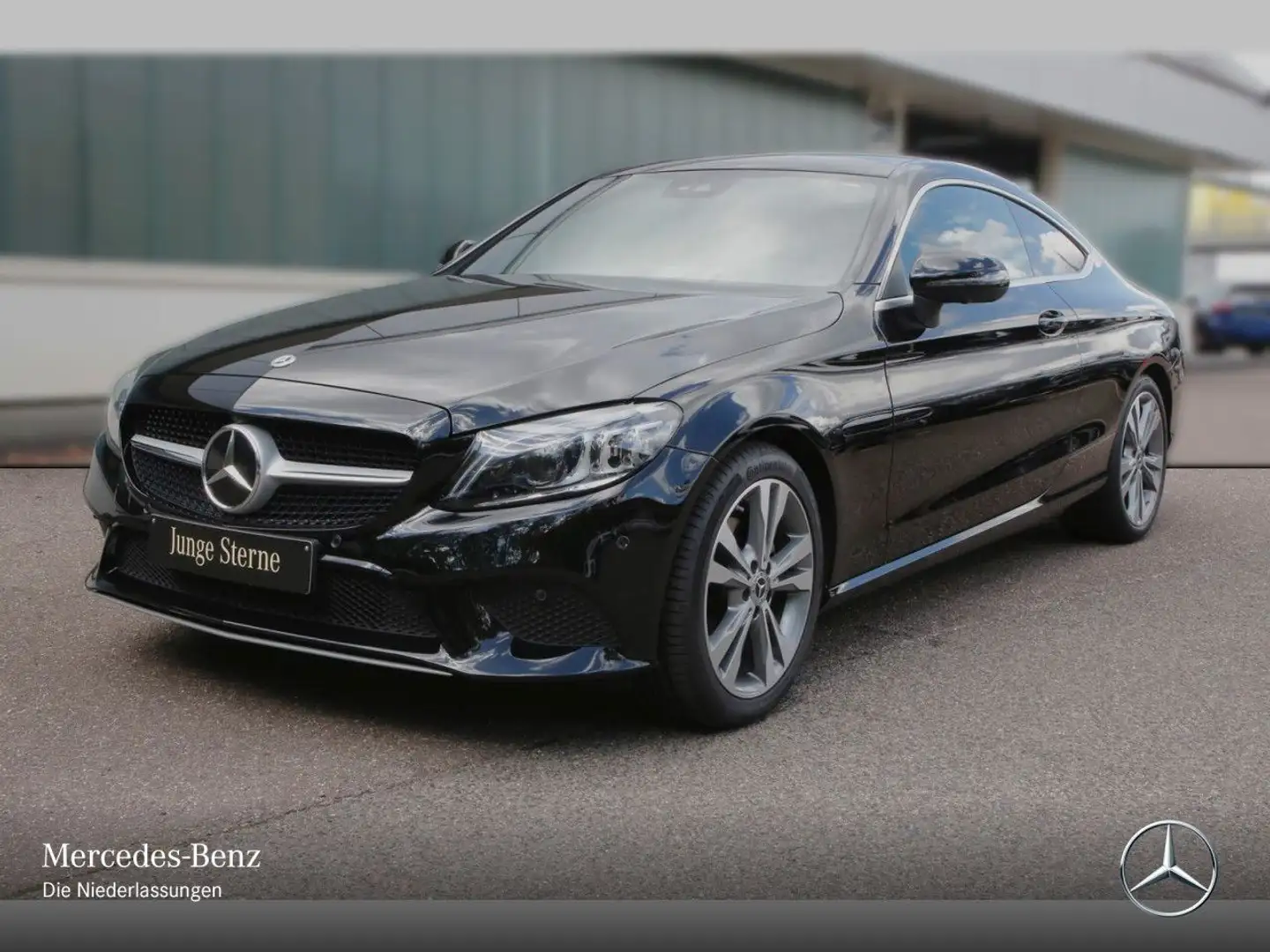 Mercedes-Benz C 200 Coupé PANO+360+MULTIBEAM+KEYLESS Negro - 2