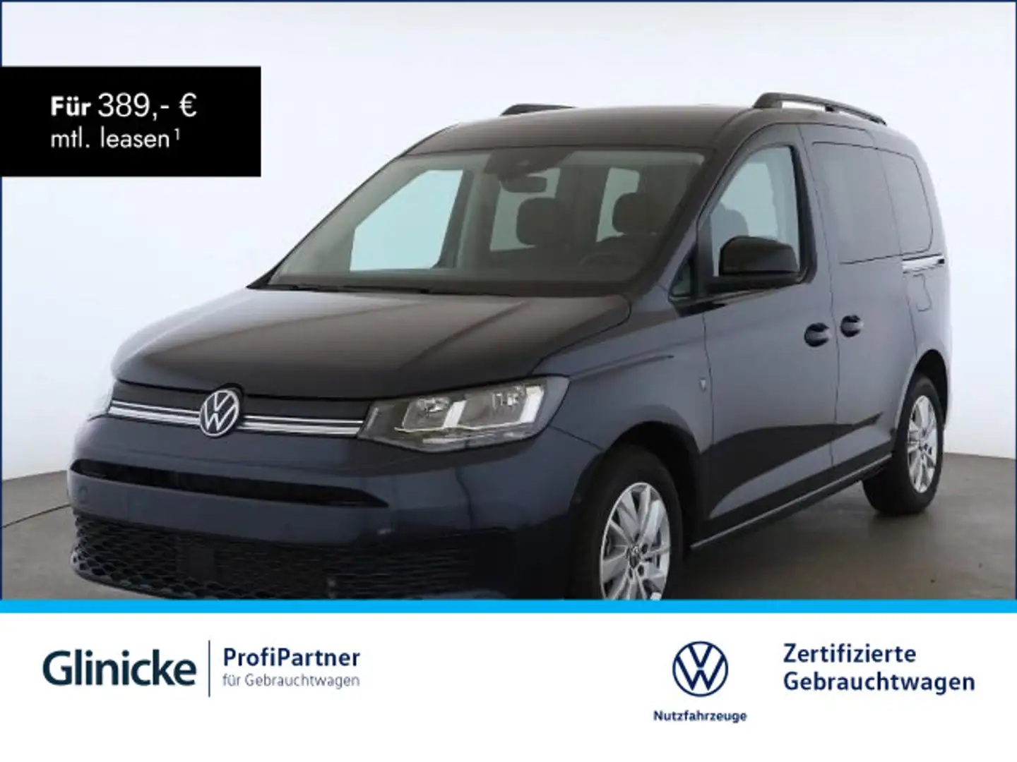 Volkswagen Caddy Life 2.0 TDI DSG AHK ACC Kamera Climatroni Azul - 1