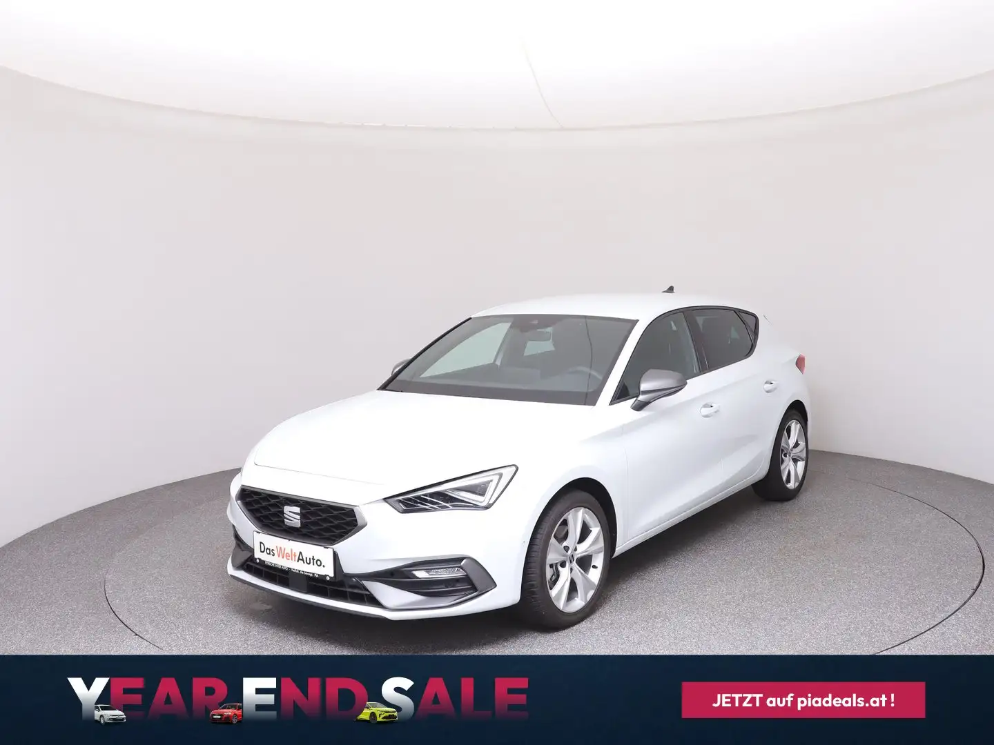 SEAT Leon FR 1.5 eTSI DSG 115 PS Weiß - 1